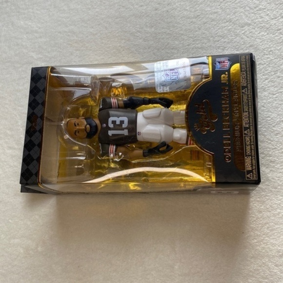 New Odell Beckham Jr. Funko Gold 5" NFL Cleveland Browns - Picture 2 of 5